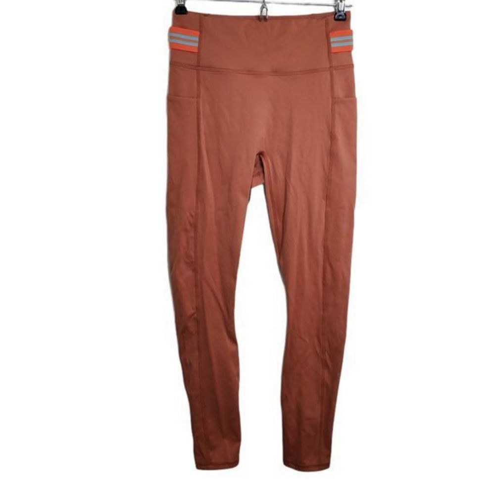 Fabletics Leggings XXS 0 2 Orange Blue Yoga Pant C‎